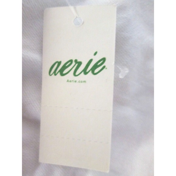 Aerie White Button Down Shirt - Picture 10 of 13